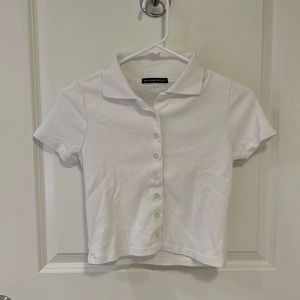 Brandy Melville White Polo